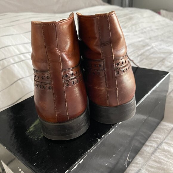 Magnanni Cognac Dress Boots 11M main image 8